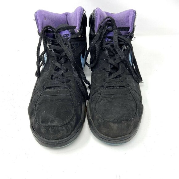 Nike Air Hoop Structure LE 365726-053 Black Aqua Purple Men’s Sz 11 - Picture 2 of 7